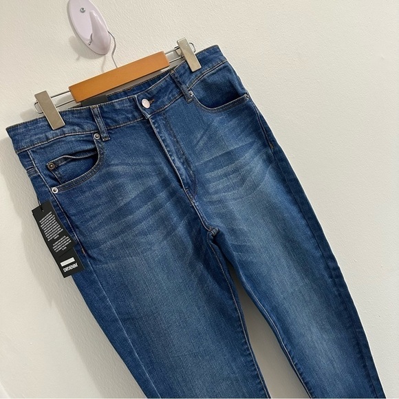 (NWT) Dr Denim high Rise Erin skinny jeans in  blue - Picture 7 of 16